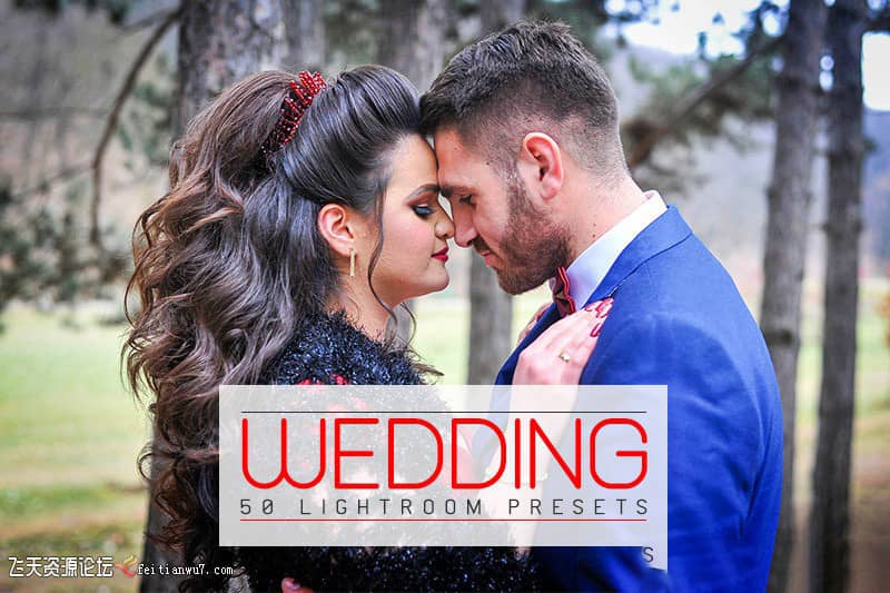 50个婚礼Lightroom预设 50 Wedding Lightroom Presets