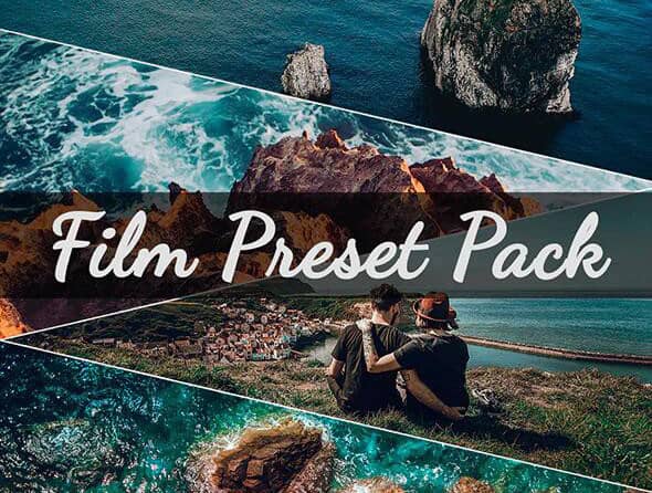 INS旅拍婚礼电影情绪胶片LR预设 手机APP滤镜10 Film Presets Pack