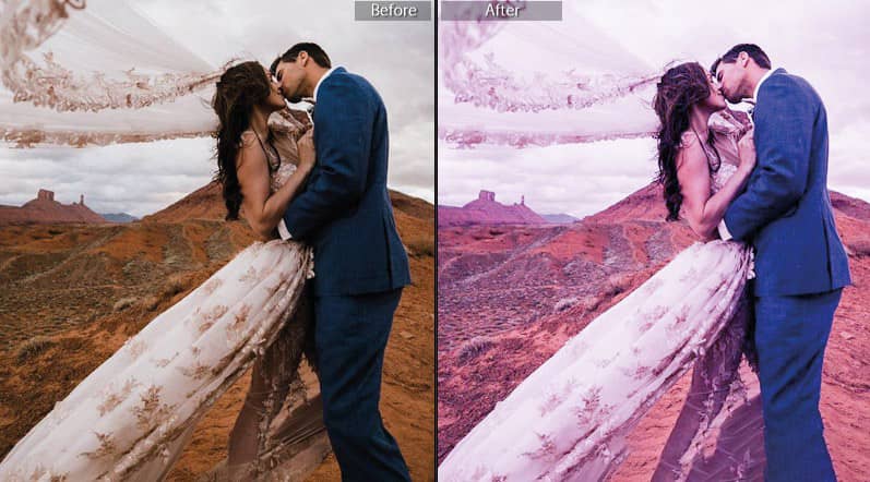 Lightroom预设优雅婚礼11组免费下载