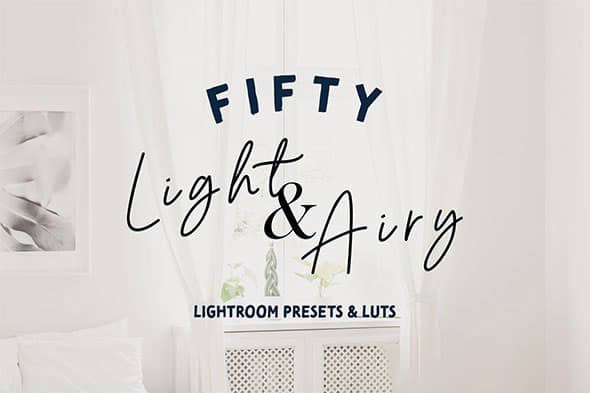 LR预设50个清爽明亮旅拍婚纱婚礼调色滤镜PR PS AE FCPX LUT预设