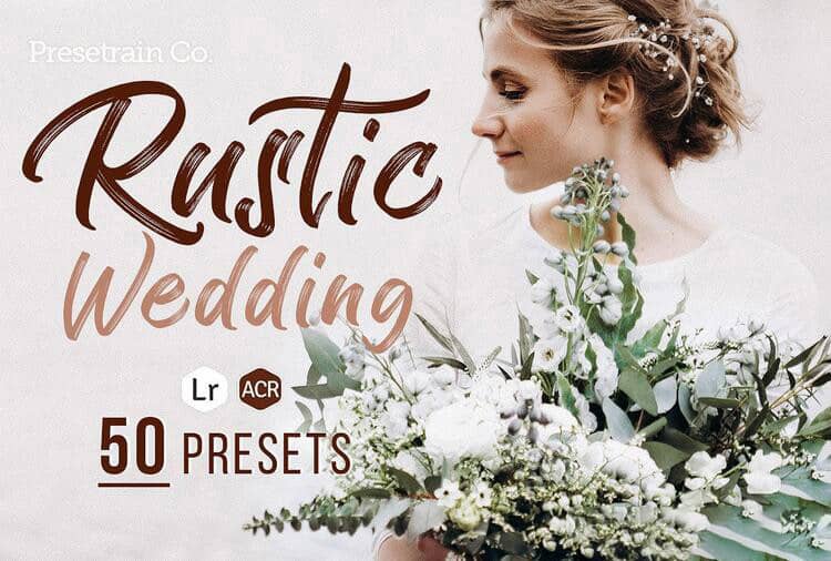 专业乡村婚礼婚纱电影胶片Lightroom预设ACR预设