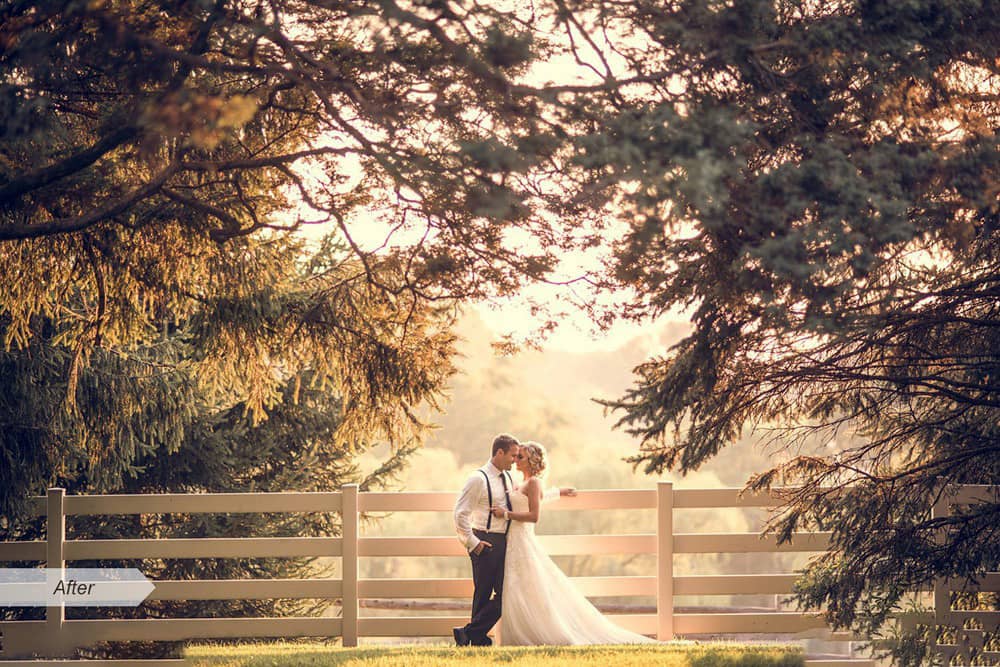 复古胶片婚礼Lightroom预设Forever Thine Wedding Workflow Lightroom