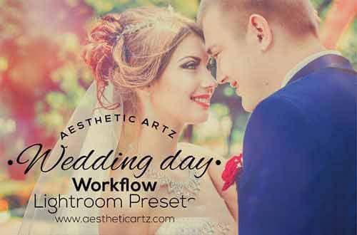 婚礼摄影师跟拍Lightroom预设 Wedding Day Lightroom Workflow