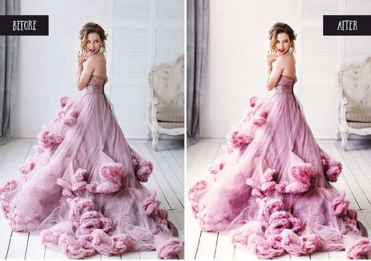 婚纱婚礼时尚人像Lightroom预设+PS动作合集