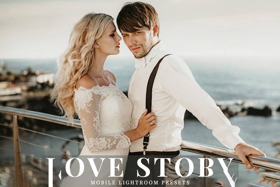 婚纱爱情故事Lightroom+ACR+Mobile LR预设Love Story Mobile Lightroom