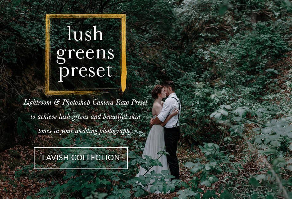 室外现代婚礼Lightroom预设+ACR预设 Lush Greens Wedding Presets