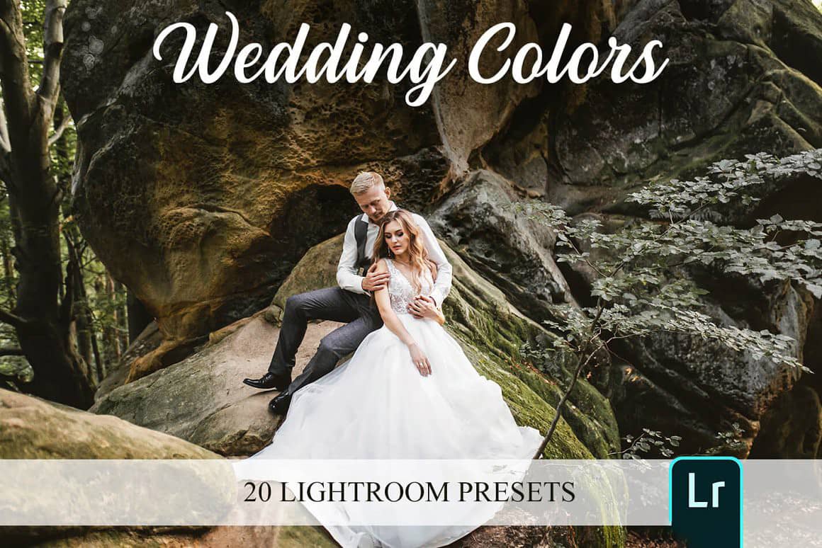 彩色胶片通透婚礼人像Lightroom预设 Lightroom Presets – Wedding Colors