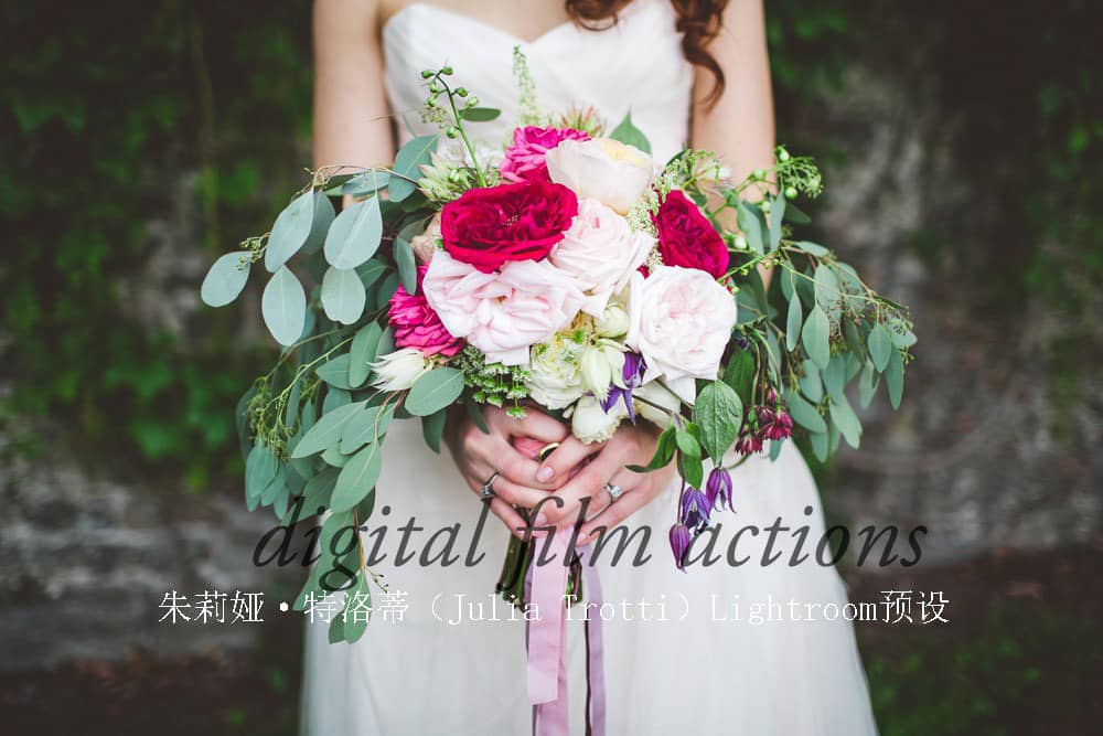 朱莉娅·特洛蒂(Julia Trotti)电影婚礼LR预设 The Wedding Collection