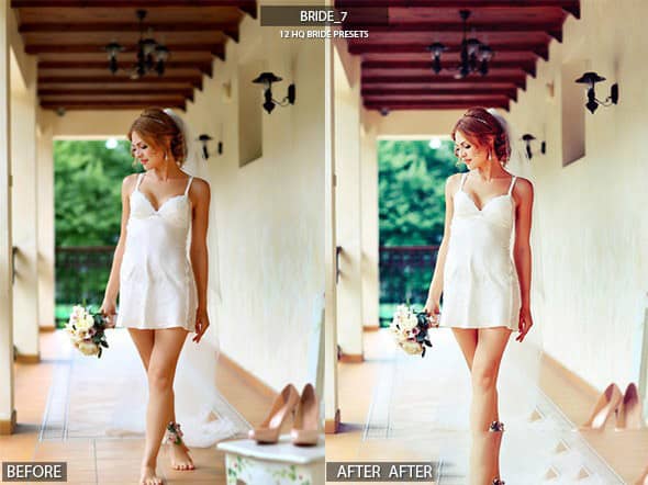 欧美新娘婚礼Lightroom预设 12 HQ Bride Presets