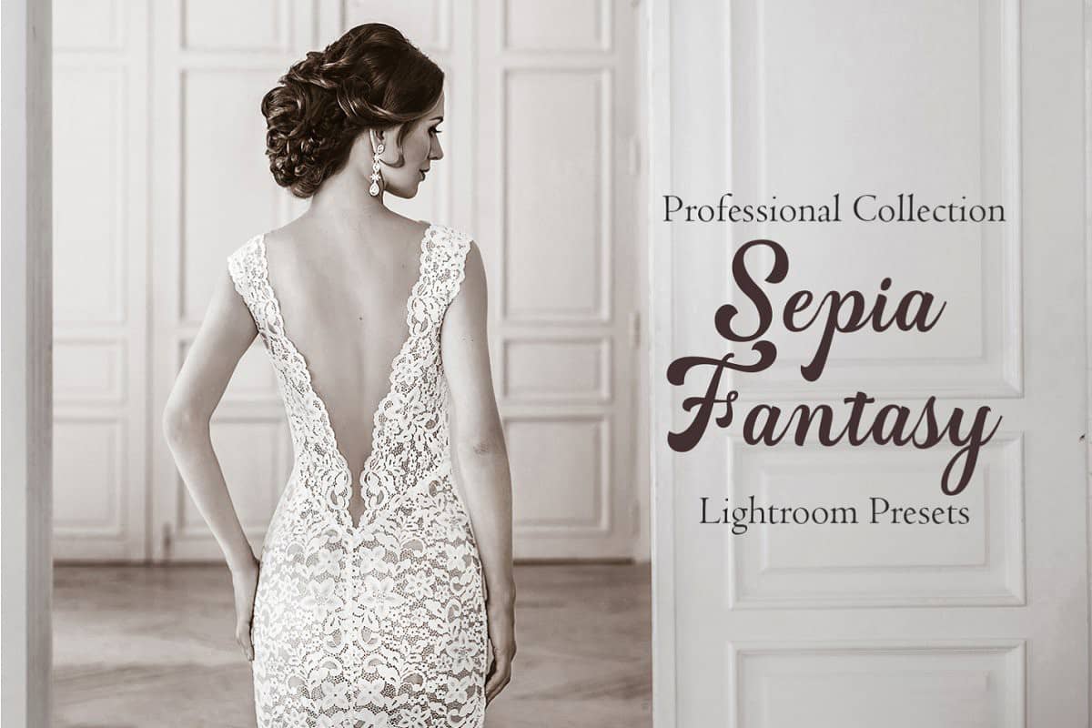 深褐色调复古婚礼人像Lightroom预设 Sepia  Lightroom Presets