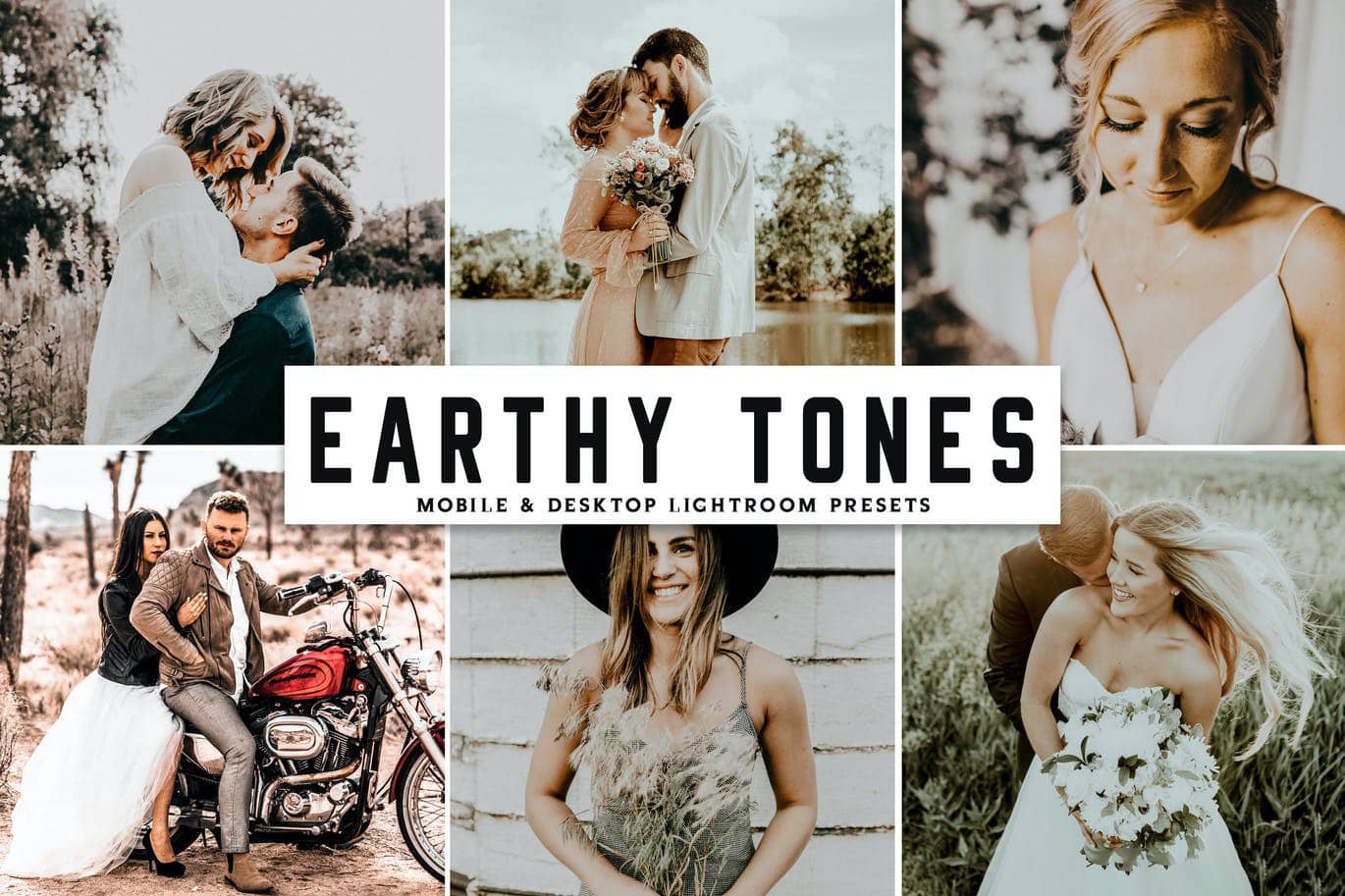 淳朴电影婚礼胶片Lightroom预设 Earthy Tones Lightroom Presets