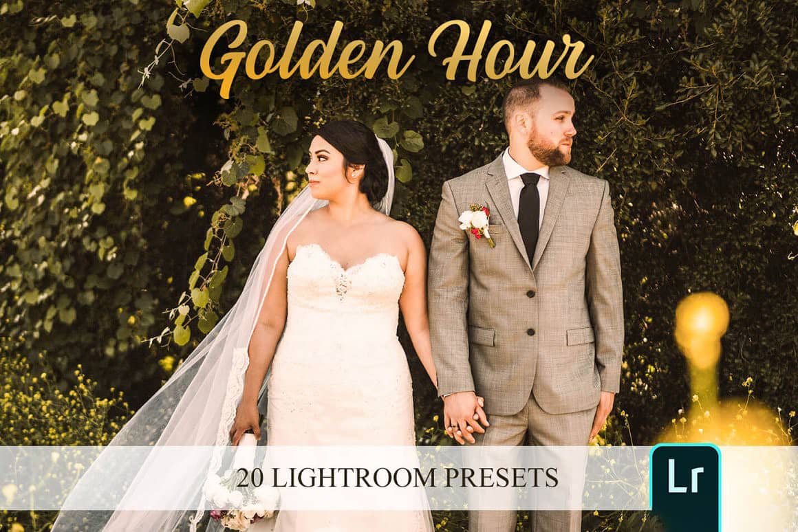 温暖通透黄金时段婚礼人像Lightroom预设 Lightroom Presets – Golden Hour