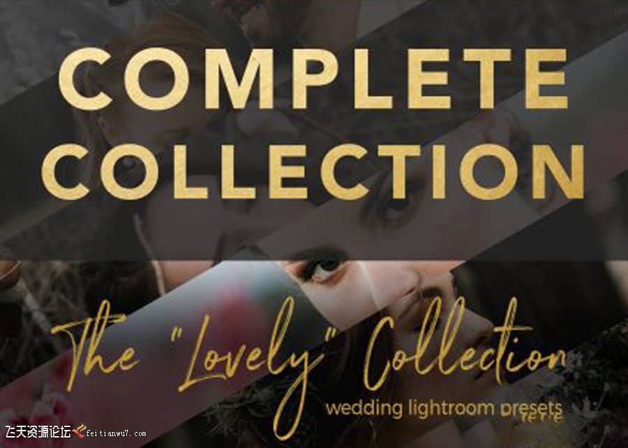 澳大利亚摄影师婚礼人像Lightroom预设Shae Estella-The Lovely Presets