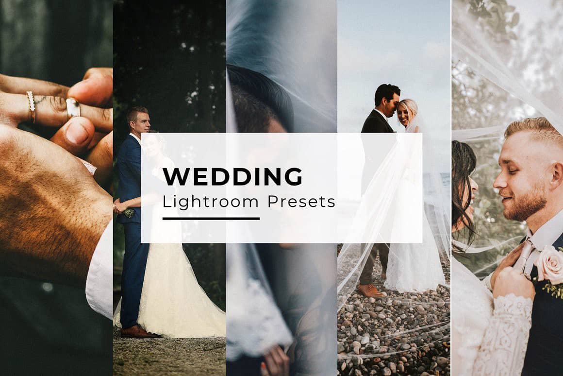 电影婚礼人像后期调色Lightroom预设 Wedding Lightroom Presets