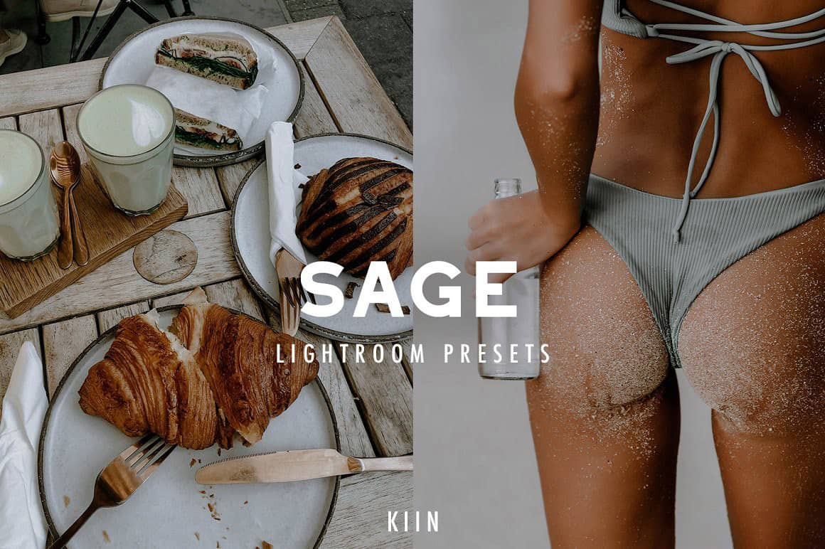 12个INS风格电影胶片Lightroom预设 12 SAGE LIGHTROOM PRESETS