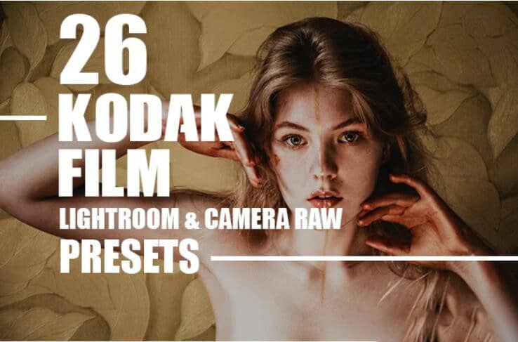 26 种柯达胶片Lightroom预设及RAW预设26 Kodak Film Presets For Lightroom amp; ACR