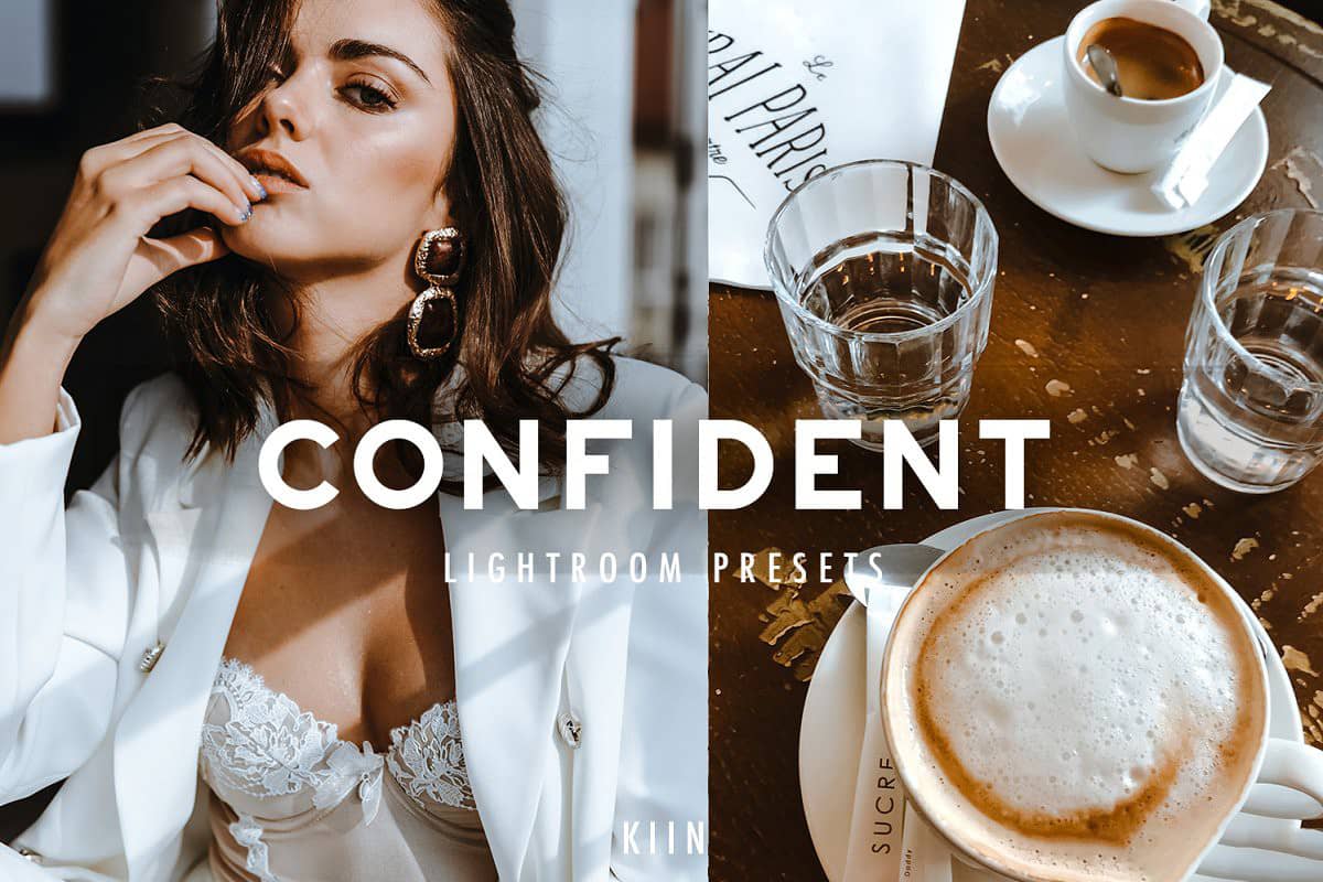 insta人像90年代复古胶片LR预设+APP预设 CONFIDENT LIGHTROOM PRESETS