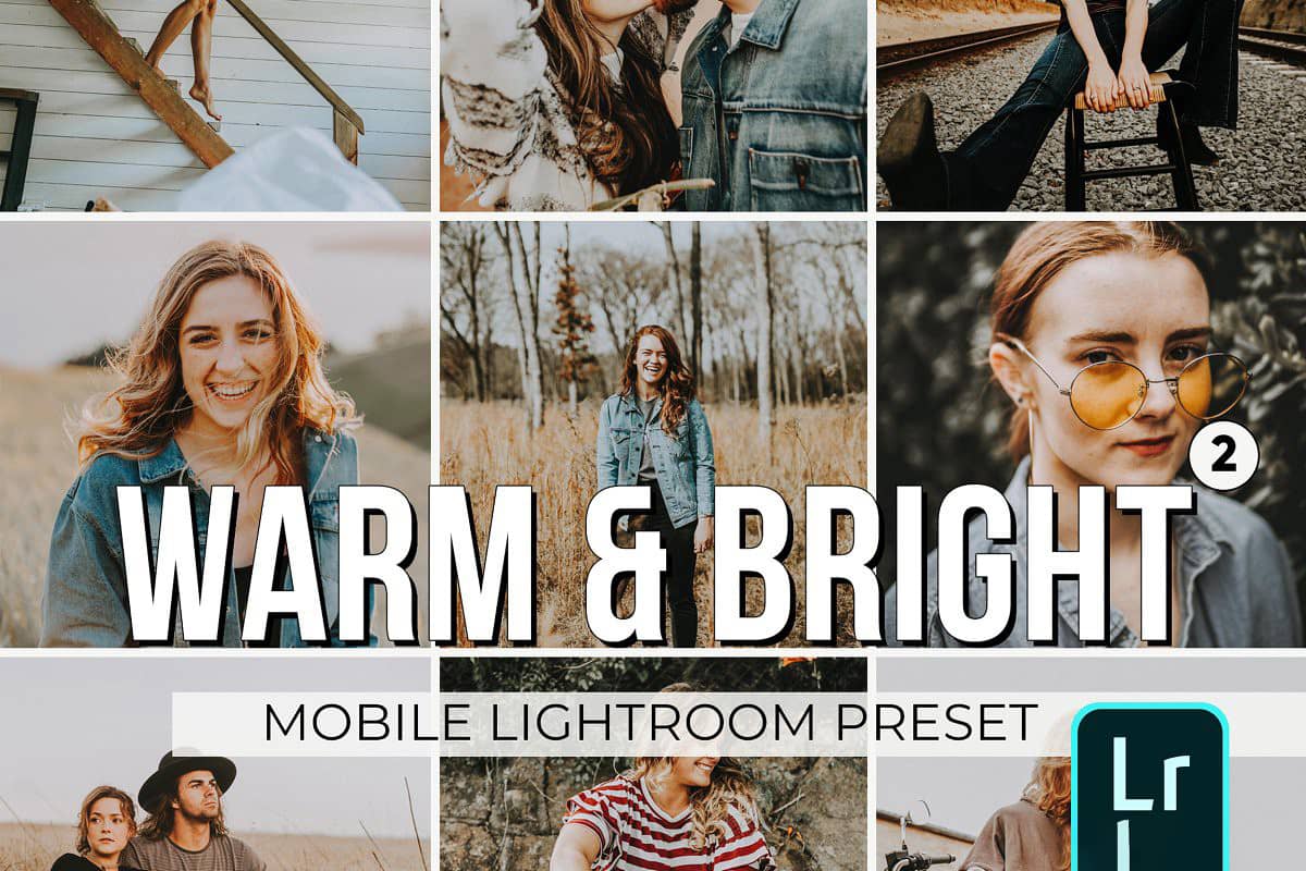 INS博客摄影明亮通透胶片风Lightroom预设+手机版APP LR预设