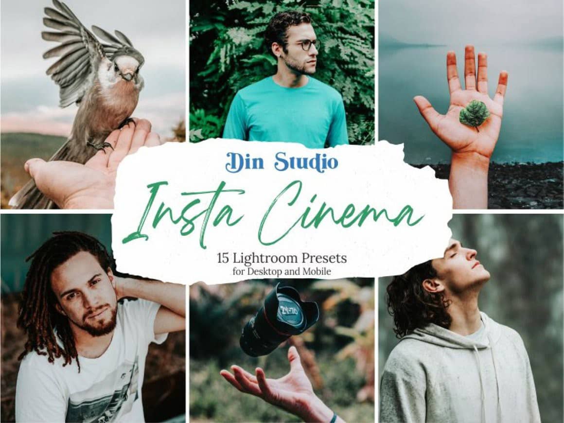 INS电影色调Lightroom预设移动APP预设 Insta Cinema Lightroom Presets