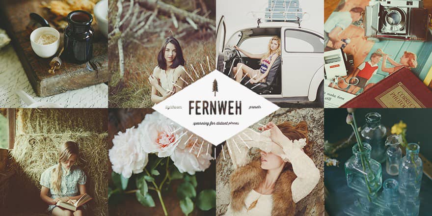 Red Leaf 工作室出品 The Fernweh 彩色及复古胶片预设