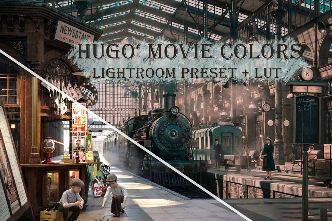 “雨果”电影色彩分级LR预设+LUT预设’Hugo’ Movie colors  preset