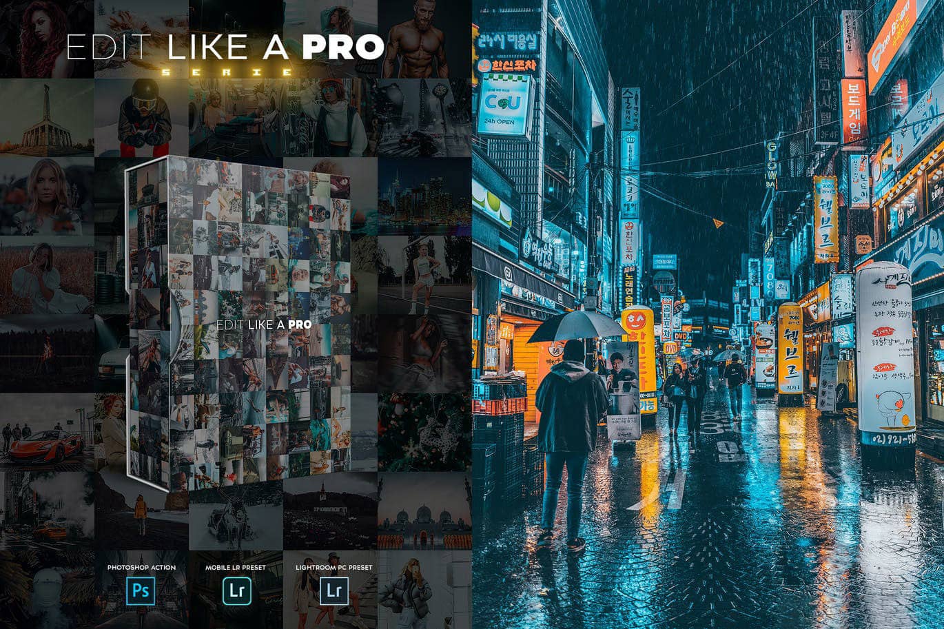 像专业电影色彩大师一样编辑系列第29组LR预设INS手机APP滤镜 edit like a pro 29th