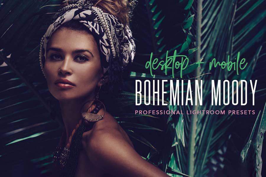 喜怒无常的电影胶片Lightroom预设+手机版LR预设 Moody presets