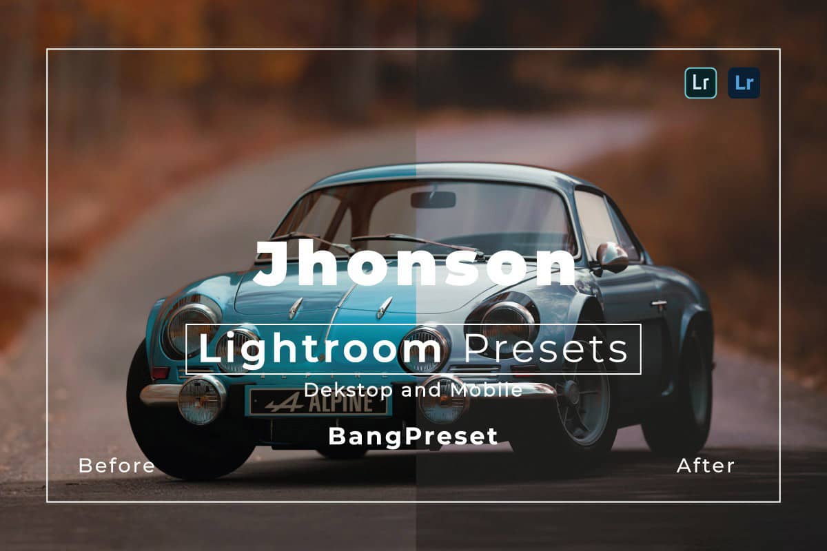 复古汽车HDR胶片Lightroom预设移动APP滤镜 Jhonson Lightroom Preset