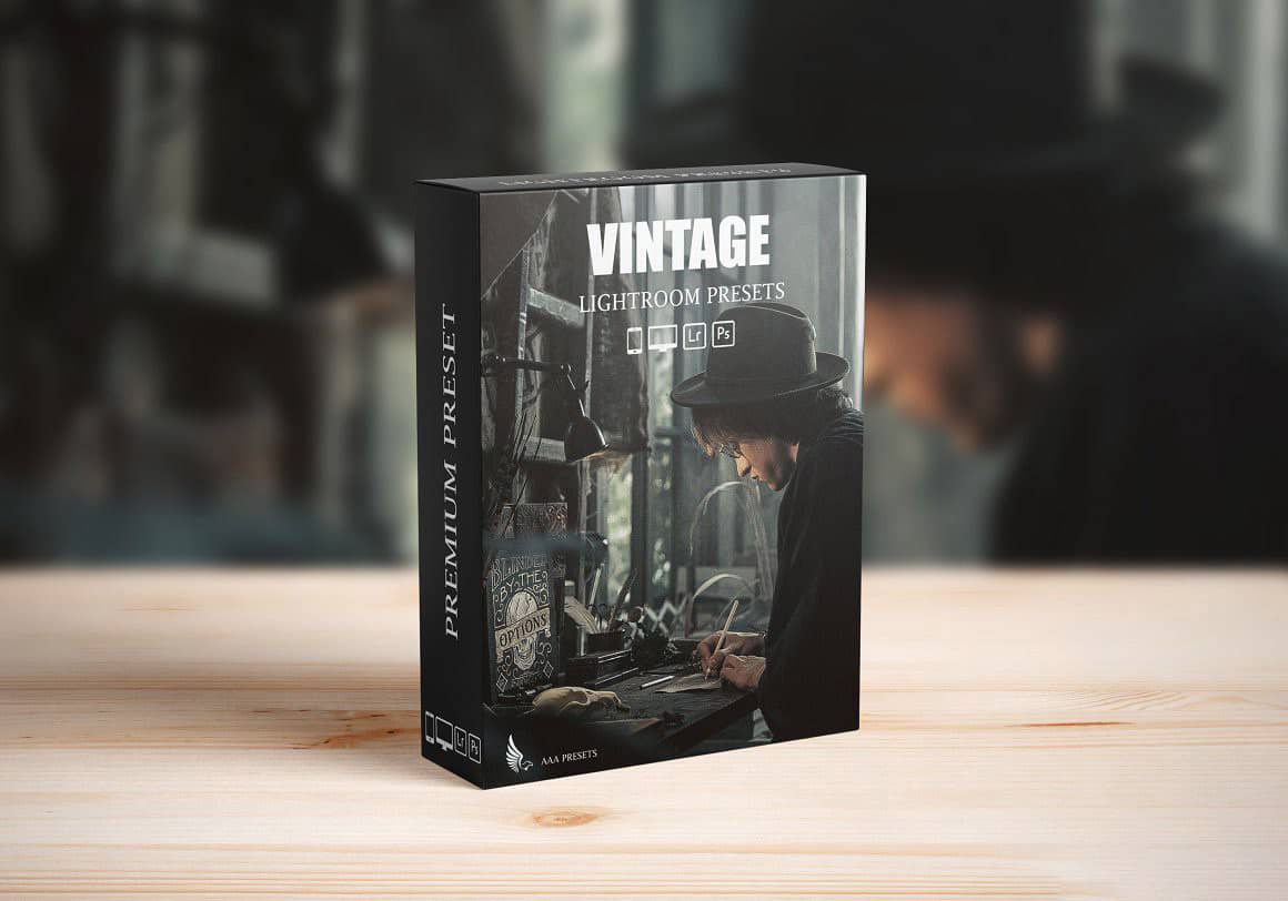 复古电影情绪色调后期调色Lightroom预设 Vintage Lightroom Presets