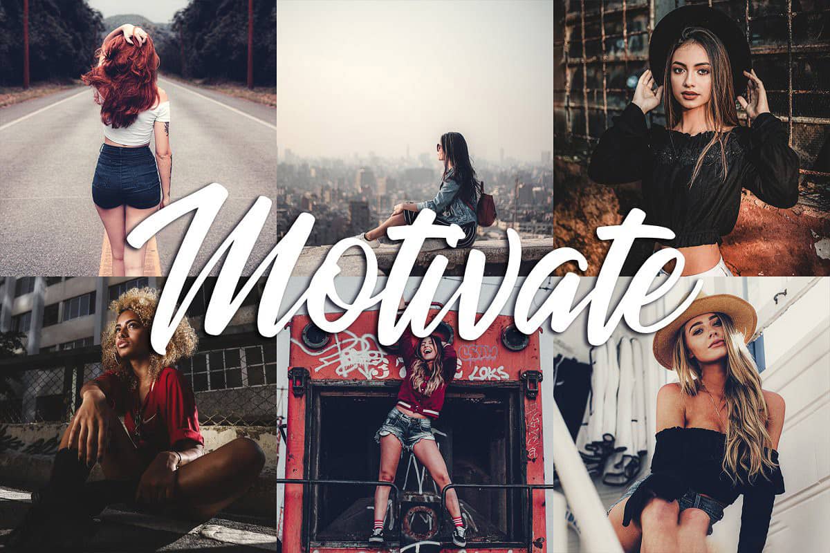旅拍人像电影胶片lr预设+手机lr预设 10 Lightroom Presets – Motivate