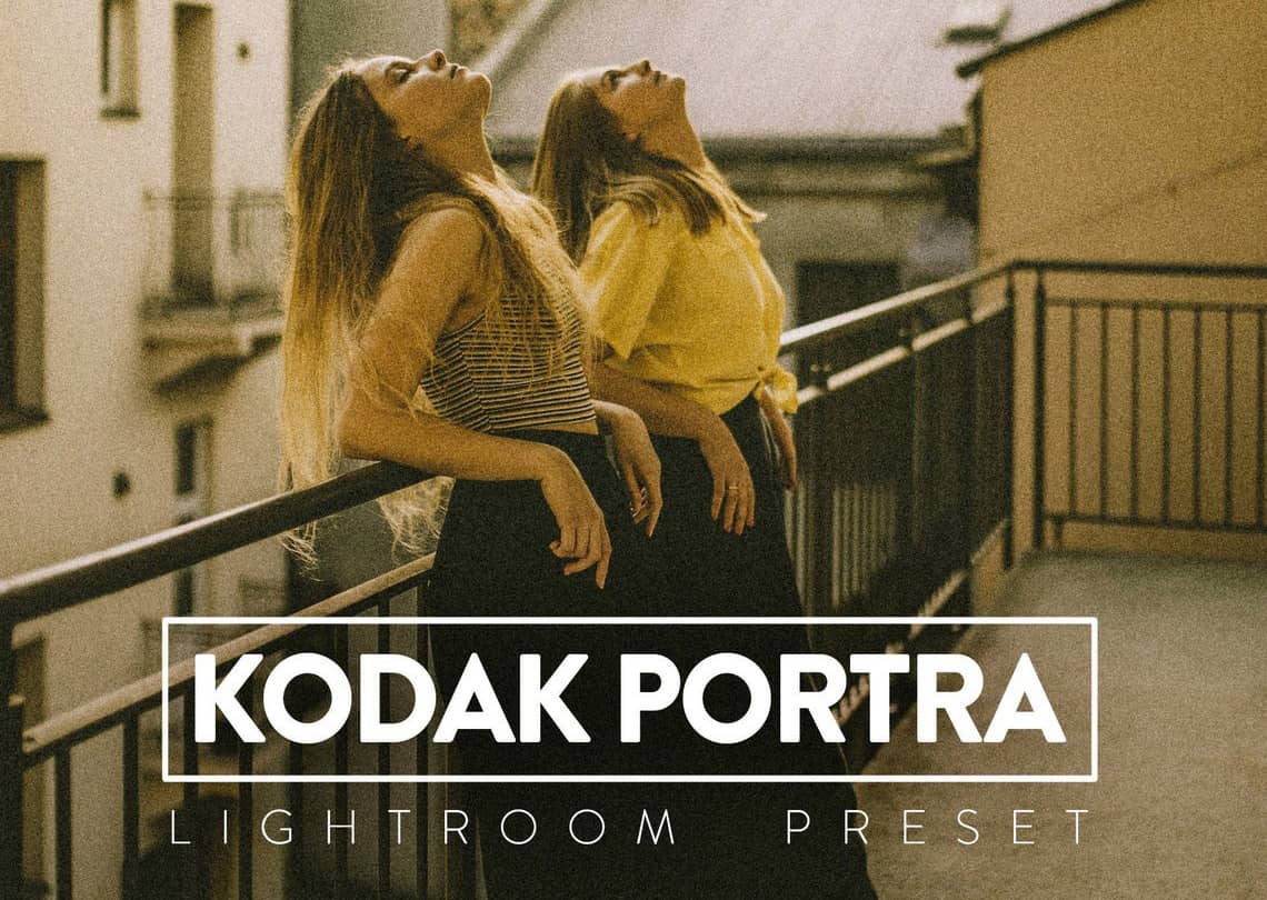 柯达电影情绪人像胶片Lightroom预设 Analog Retro Mood Kodak Portra 400 Presets