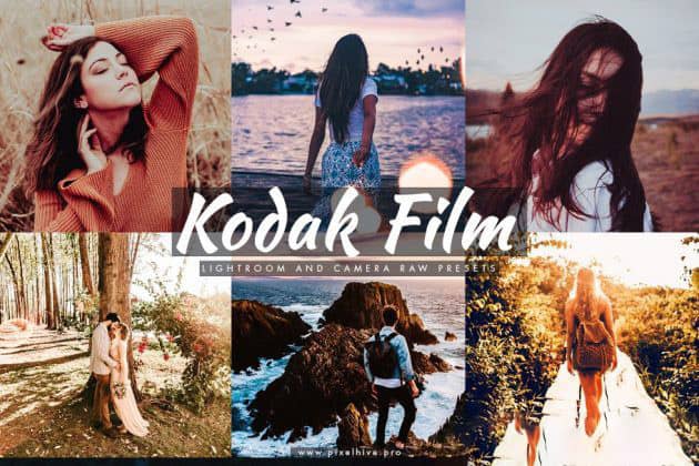 柯达胶卷电影胶片Lightroom预设 Kodak Film Lightroom amp; ACR Presets