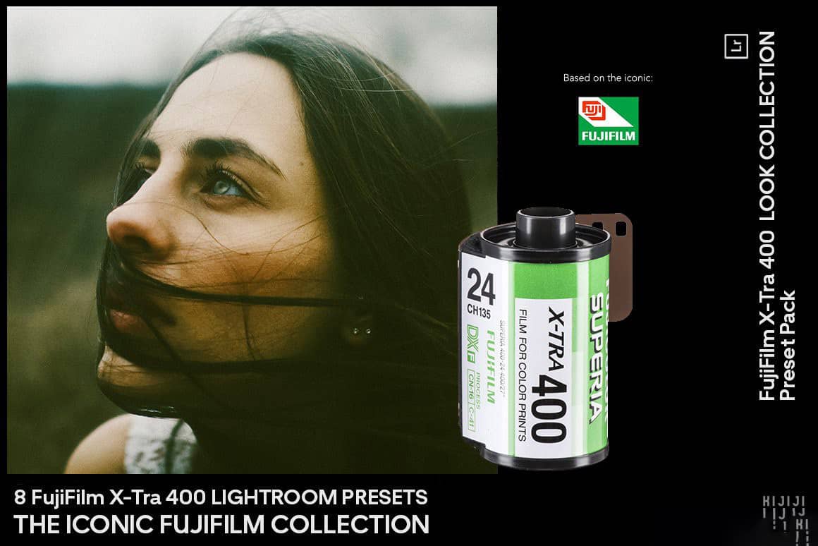 正宗富士胶卷Fuji Superia X-Tra 400 Lightroom预设与手机版APP预设