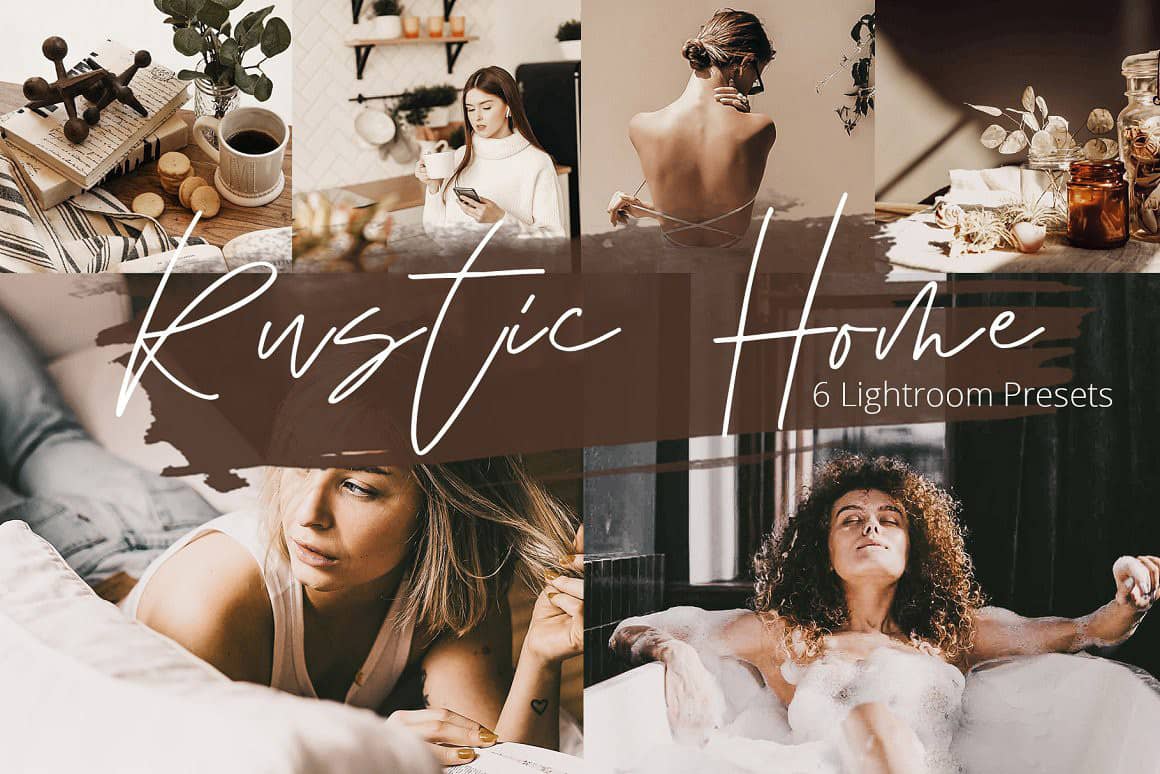 民宿乡村住宅复古胶片Lightroom预设APP预设 Rustic Home Lightroom Presets