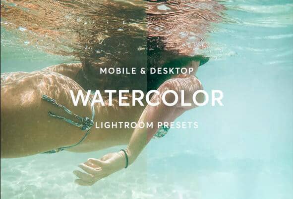 水彩Lightroom预设-模仿真实电影胶片Lightroom预设+手机版APP预设