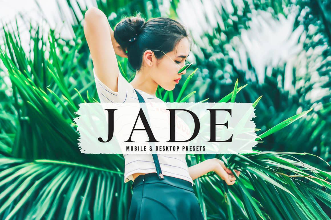 清新明亮胶片人像后期调色Lightroom预设 Jade Pro Lightroom Presets