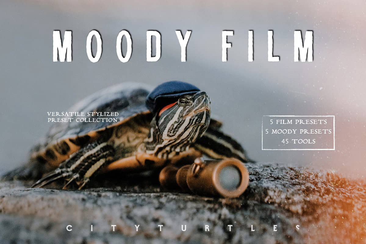 清晰通透经典电影胶片色彩Lightroom预设+手机版lr预设