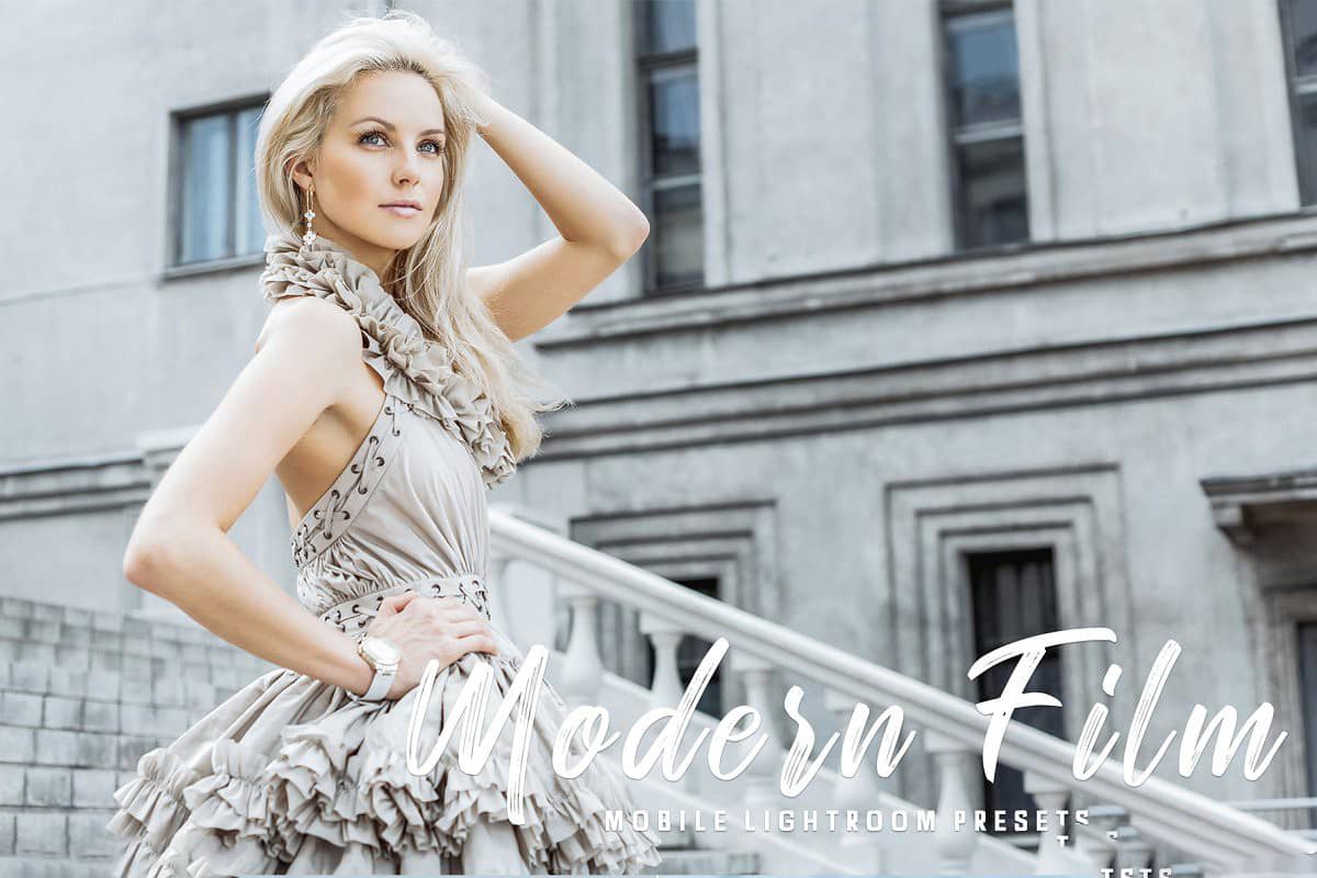 现代电影胶片人像Lightroom预设+手机lr预设 Modern Film LR Presets