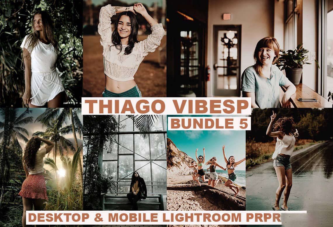 神秘户外电影胶片LR预设手机LR预设Cinematic Desktop＆Mobile Lig