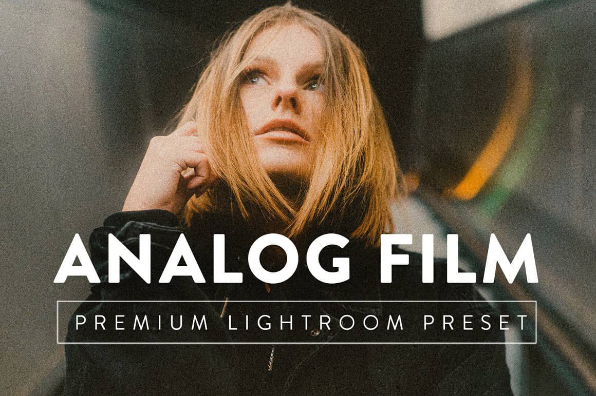 经典ANALOG FILM系列电影胶片人像LR预设APP滤镜 ANALOG Lightroom Preset