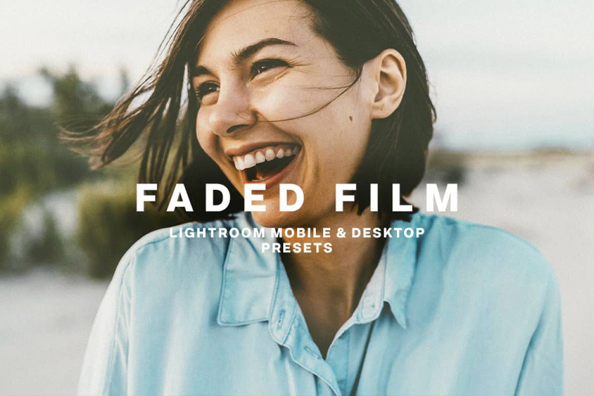经典褪色电影胶片人像Lightroom预设APP预设 FADED FILM Lightroom Presets