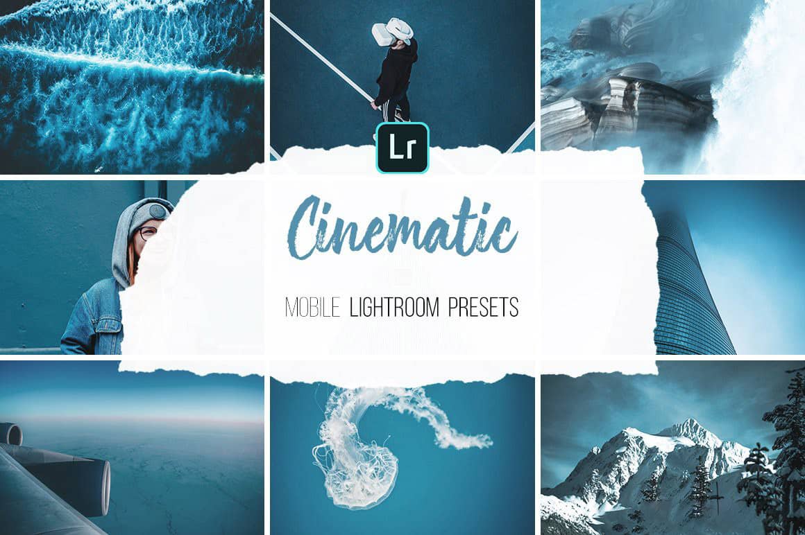 蓝调电影胶片后期调色Lightroom预设 Lightroom Presets – Cinematic
