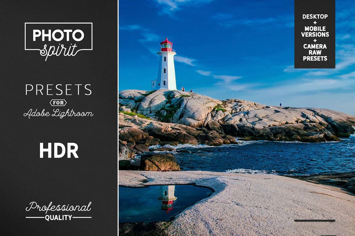 10个风景摄影HDR Lightroom预设+Mobile Lightroom预设和Camera RAW滤镜