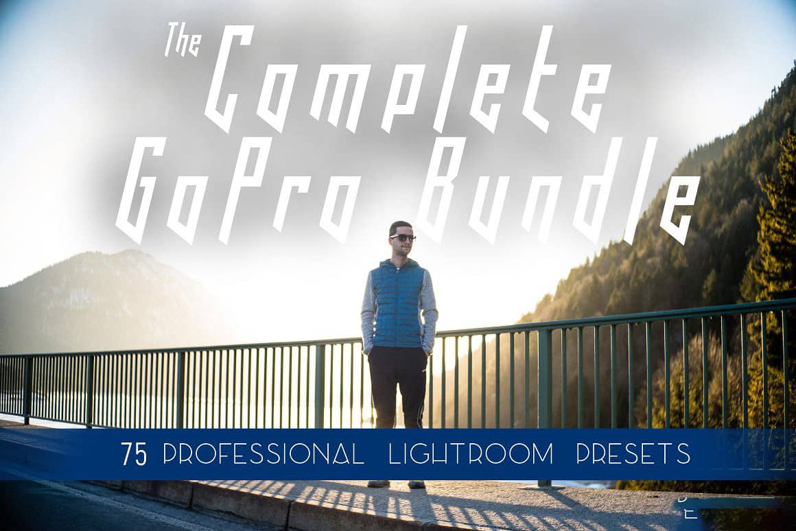 75个GoPro运动相机冒险旅拍Lightroom预设套装 The Complete GoPro Bundle