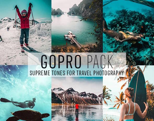 GOPRO 户外旅拍运动摄影Lightroom预设+手机版预设+ACR预设
