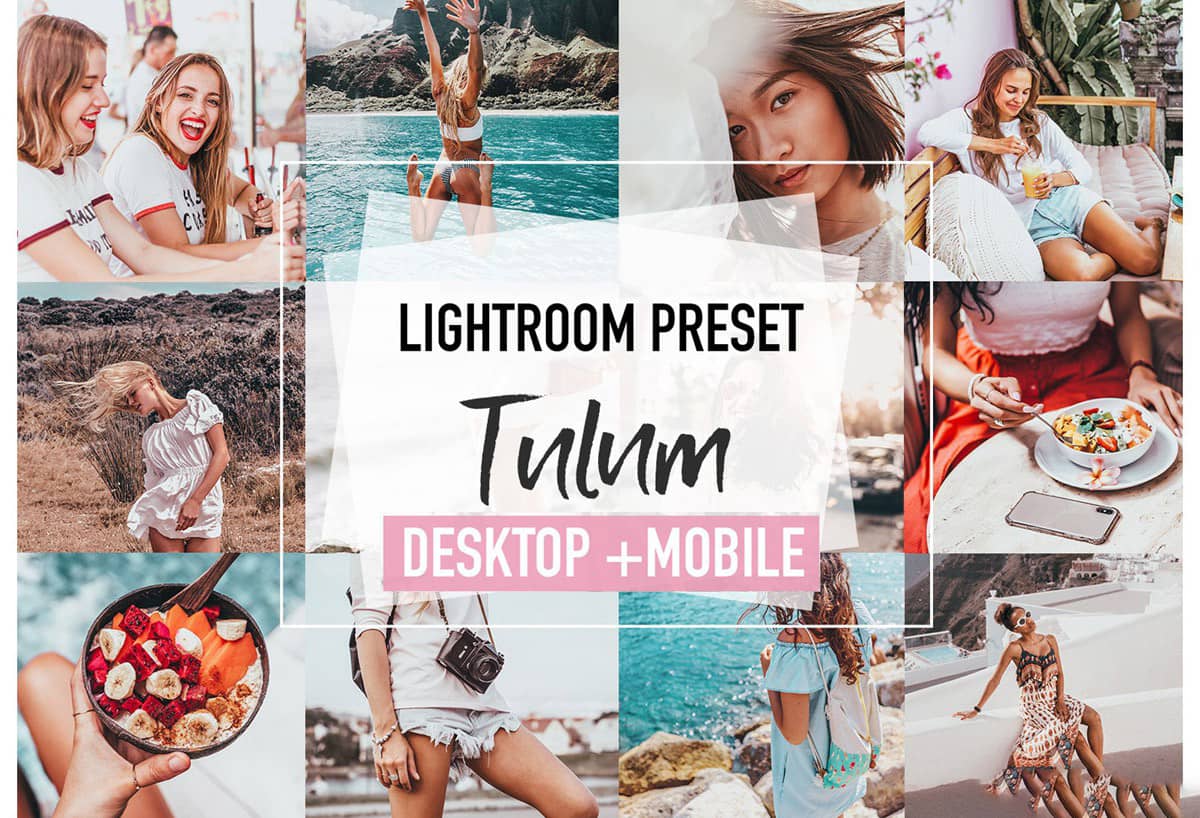 Instagram博客旅拍人像胶片感Lightroom预设+手机版APP预设