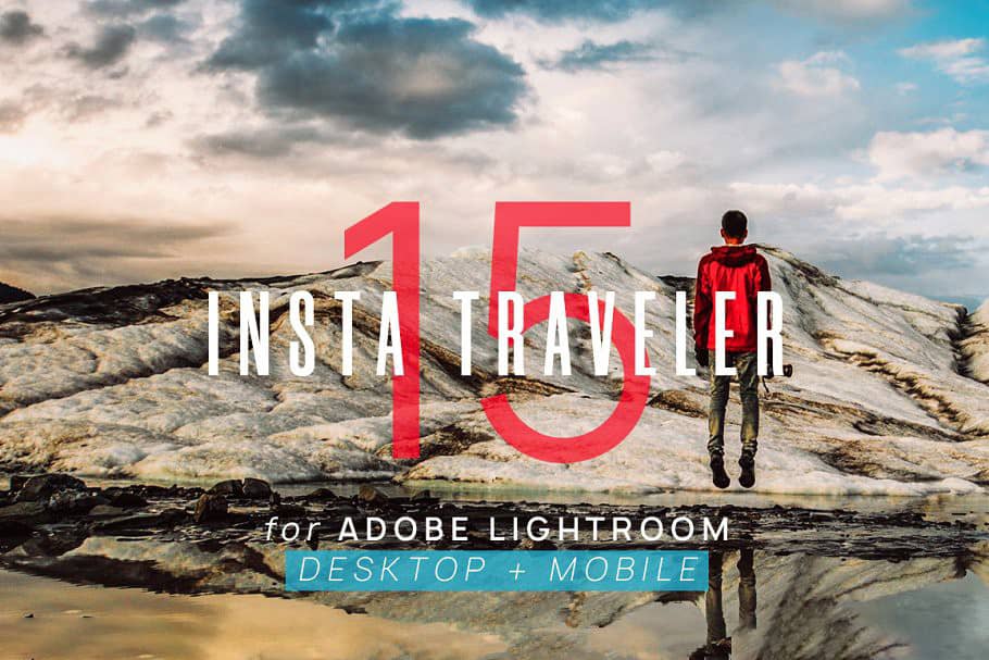 Insta旅拍人像风景后期Lightroom预设+手机版lr预设Insta Traveler lr