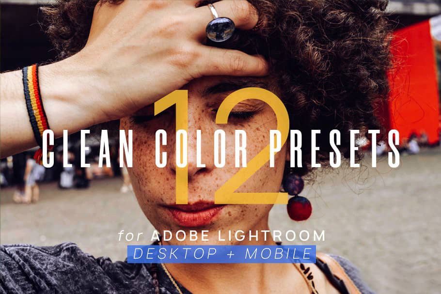 INS户外旅行人像干净简约色彩Lightroom预设+手机版lr预设