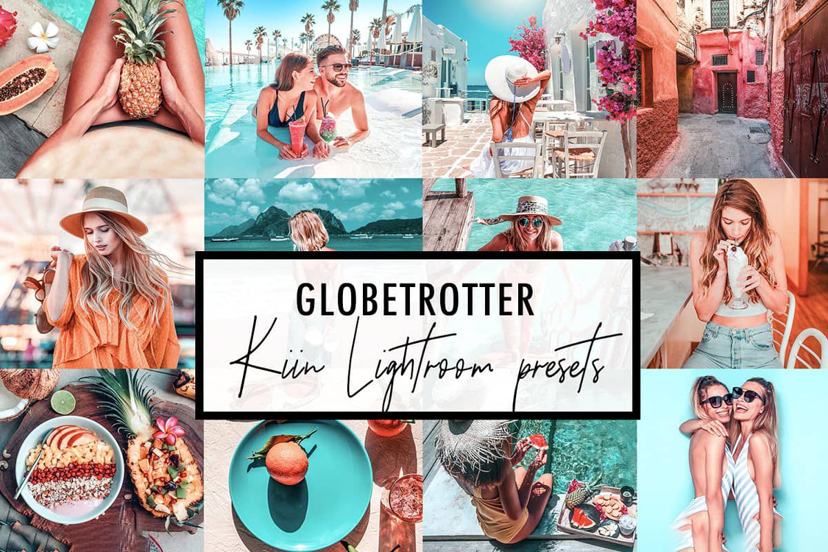 INS浪漫热带海滩旅拍人像Lightroom预设+手机版LIGHTROOM MOBILE预设