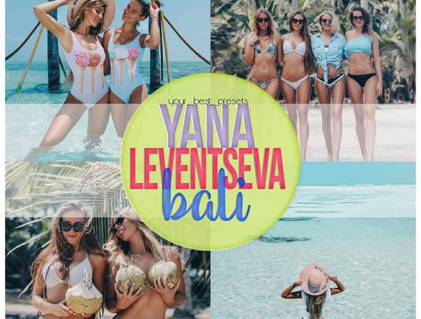 INS网红Yana Leventseva巴黎旅拍人像Lightroom预设 手机版APP预设